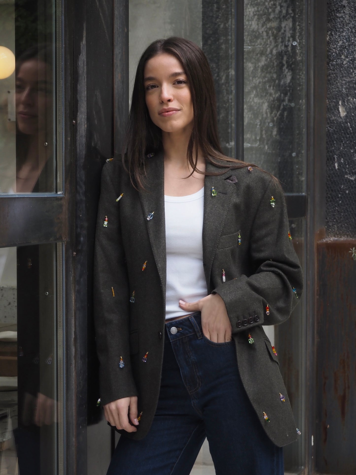 BLAZER OLIVIA